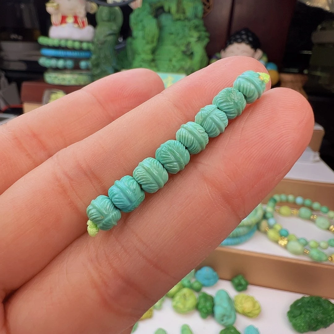 未镶嵌绿松石项链