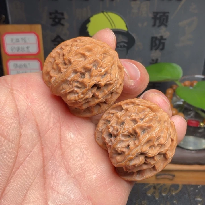 文玩核桃吊坠苹果园38全品005