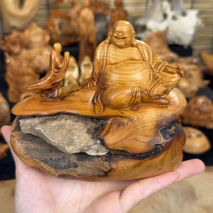 柏木（崖柏）手把件