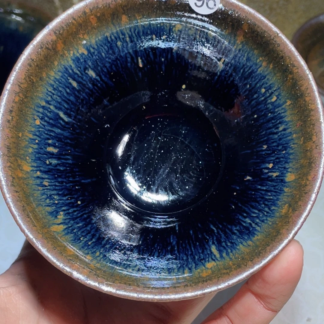 茶盏龙窑柴烧建盏96