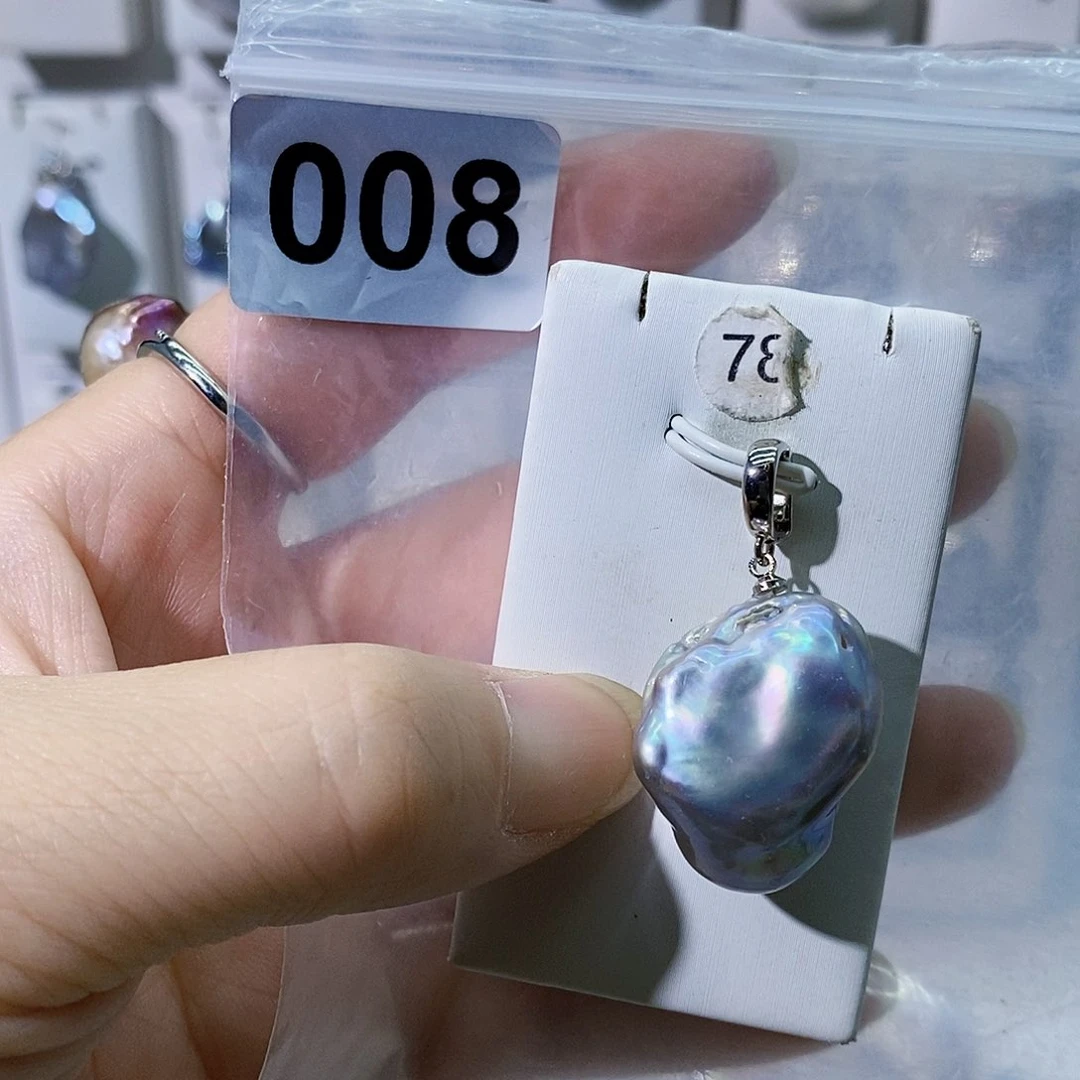 淡水珍珠合金颈饰