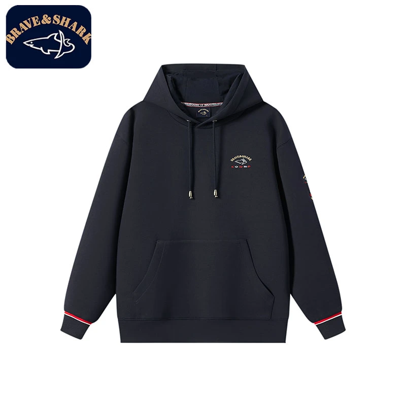 【官方正品】男士时尚休闲连帽卫衣J808
