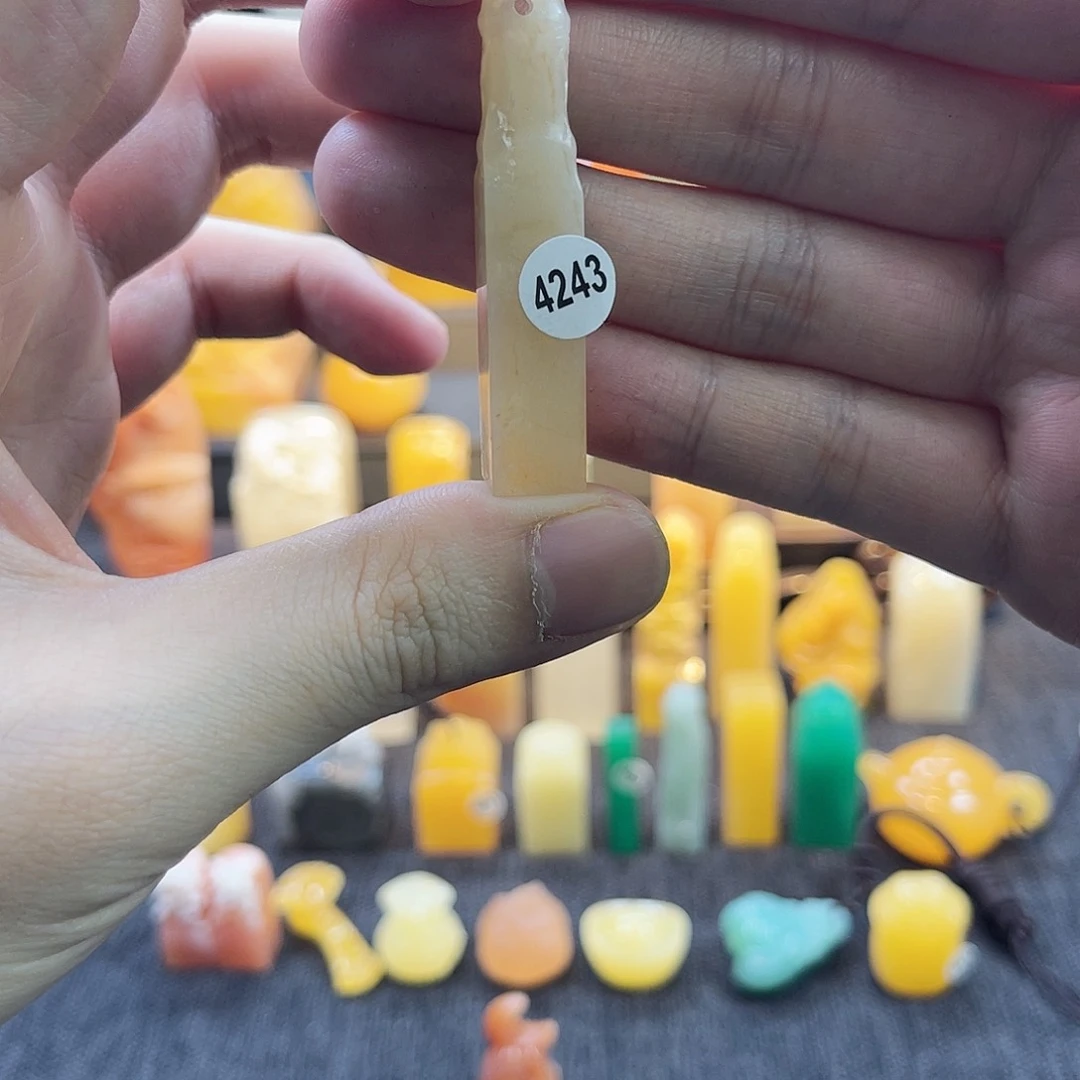 昌化石印石4243。