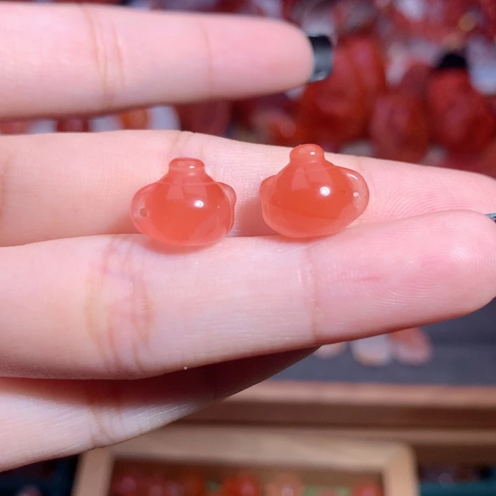 南红玛瑙未镶嵌南红把把壶