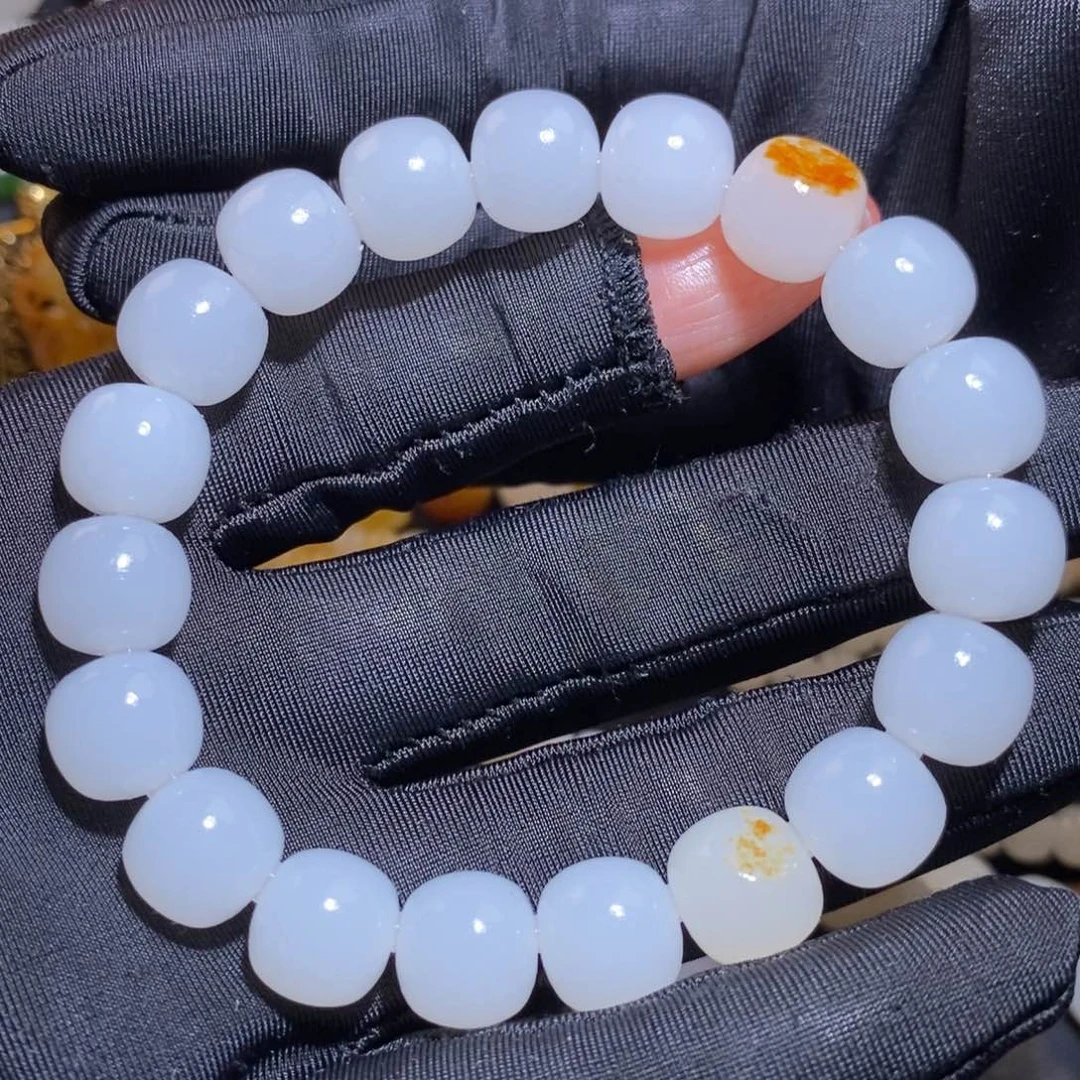 三***竹手链未镶嵌和田玉