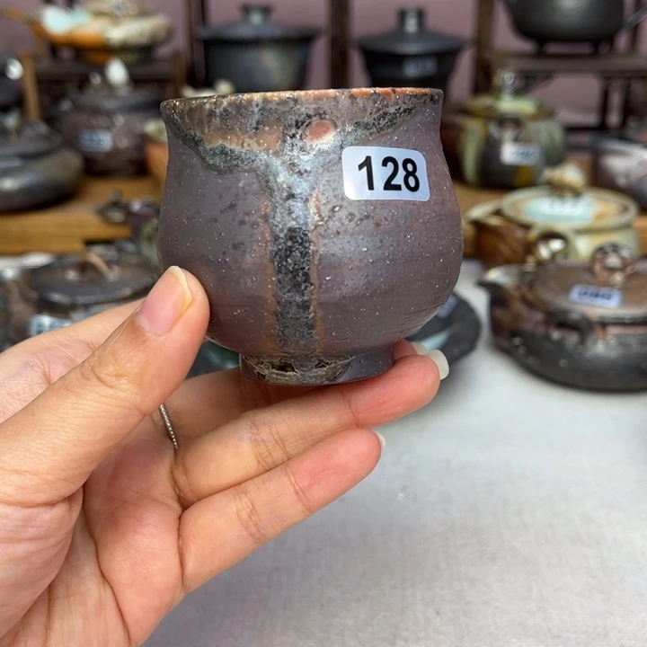 壶裸柴烧陶瓷茶具