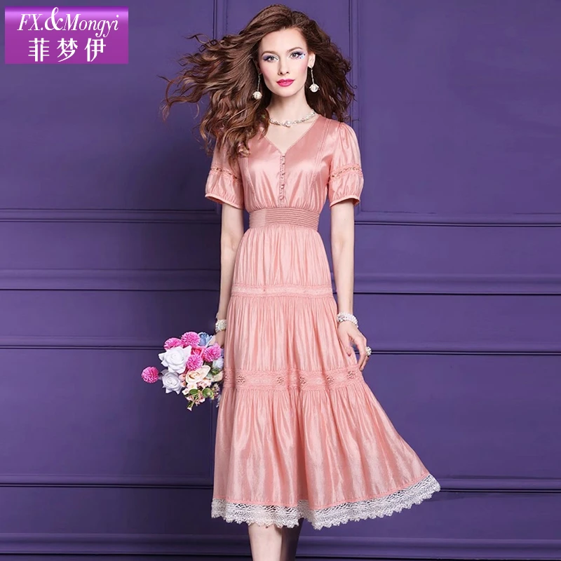 菲梦伊新款时尚连衣裙FXXL1370