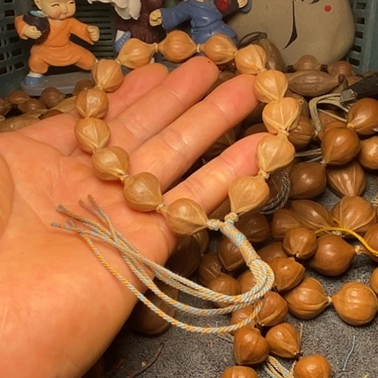 橄榄核手串小尺铁核手持29