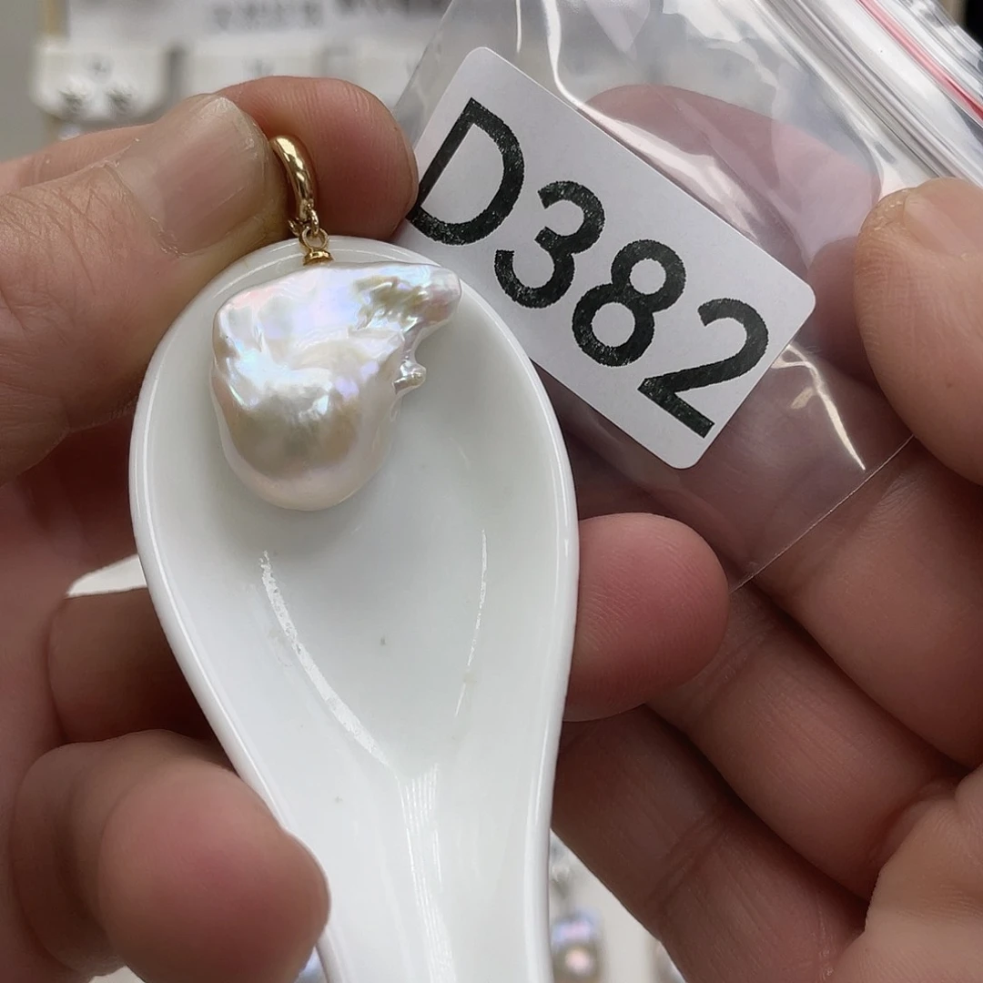 淡水珍珠颈饰银S925镶嵌