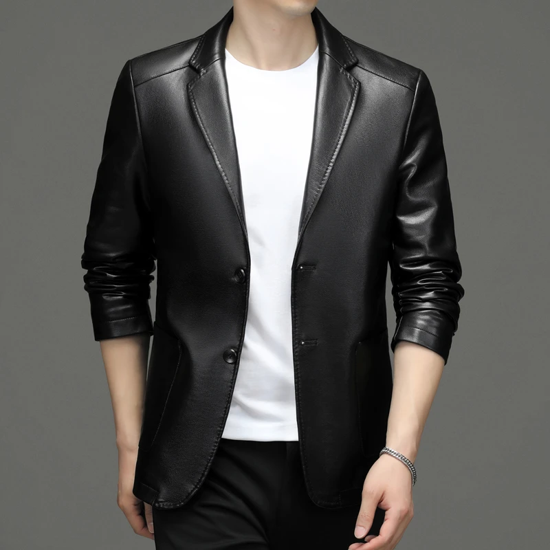 2025春季男士新款商务休闲外套春秋季上衣西服西装