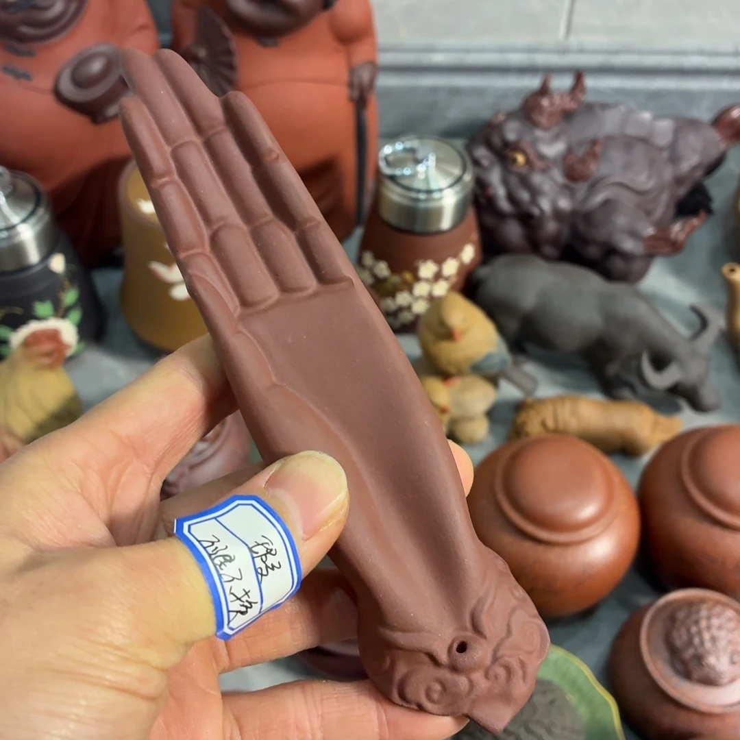 紫砂茶杯瑕疵不退不换介意勿拍