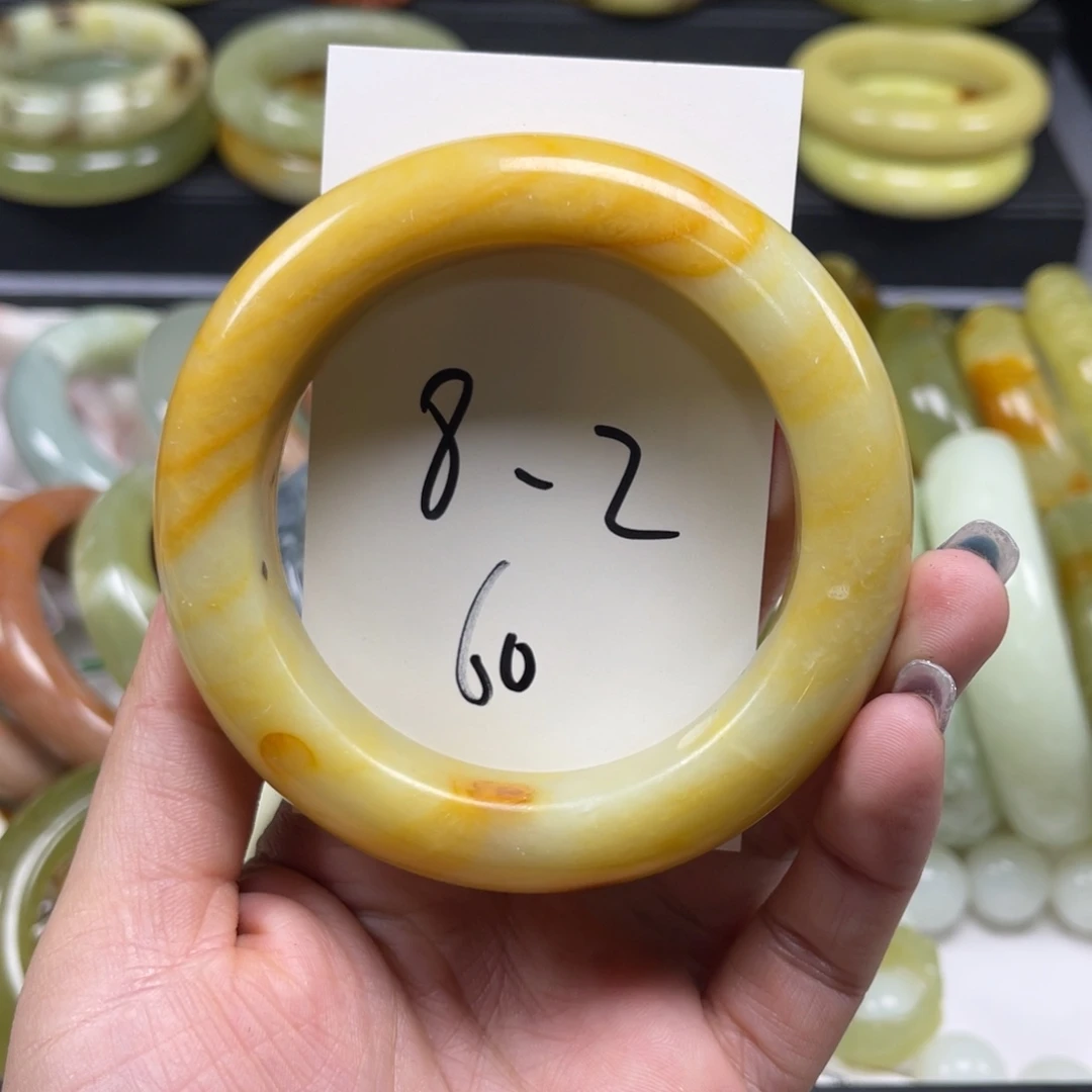 蛇纹石玉银S925镶嵌手镯