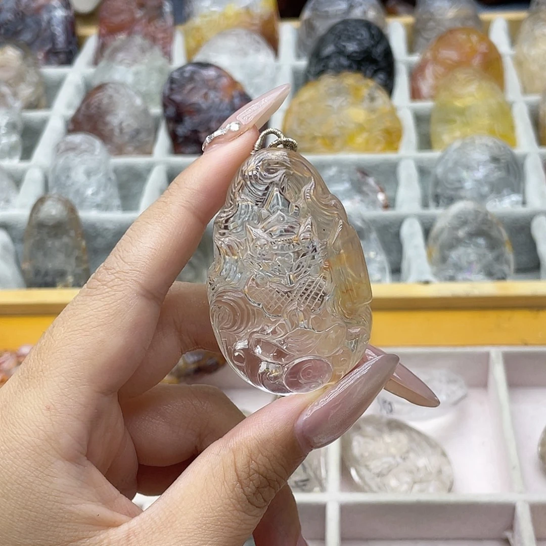 颈饰未镶嵌水晶天然