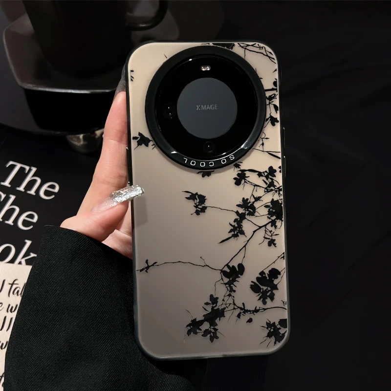 枯木逢春适用荣耀X70手机壳创意防摔荣耀X60PRO新款保护套磨砂X50