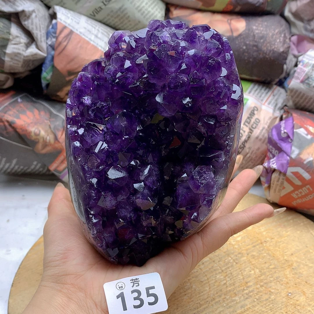 紫晶大型摆件（非配饰）未镶嵌