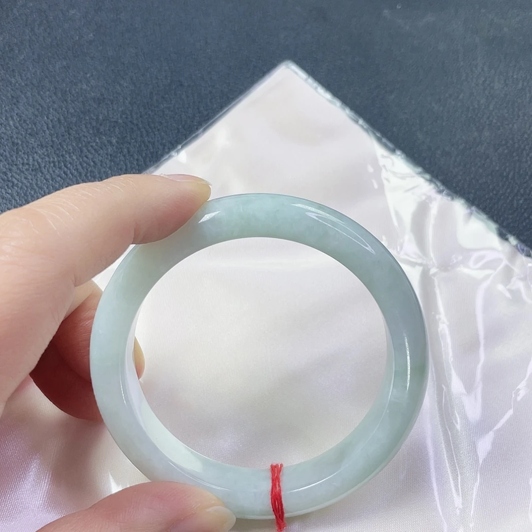 翡翠未镶嵌手镯天然翡翠手镯57.33