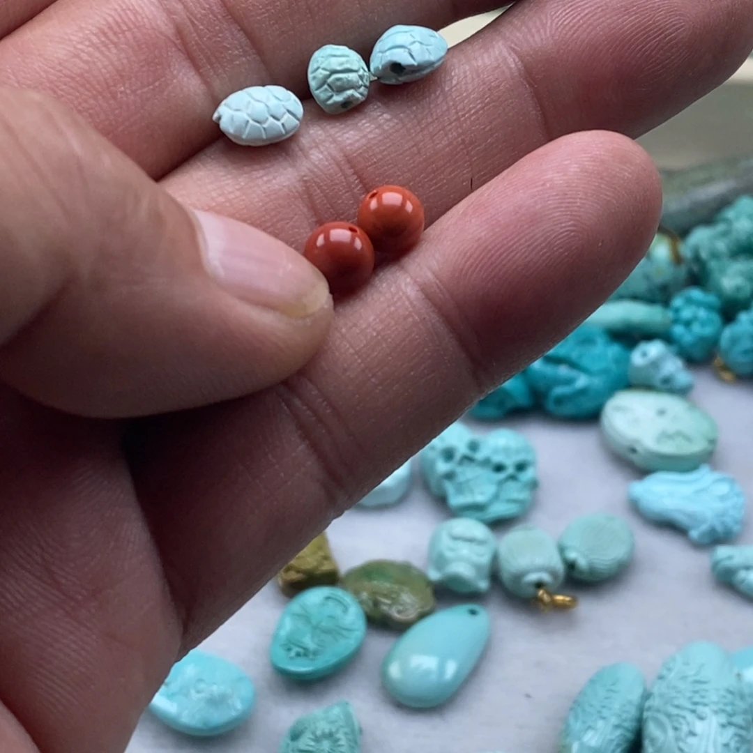 南红玛瑙未镶嵌珠宝半成品