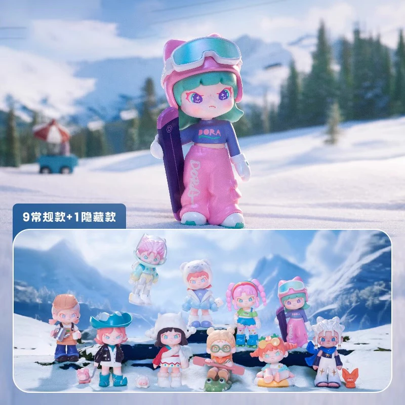 拆盒！DORA逃离计划系列盲盒 dora四代摆件手办