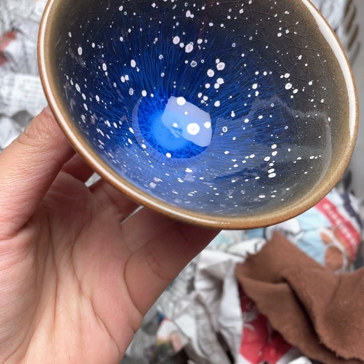 茶盏建窑建盏主人杯