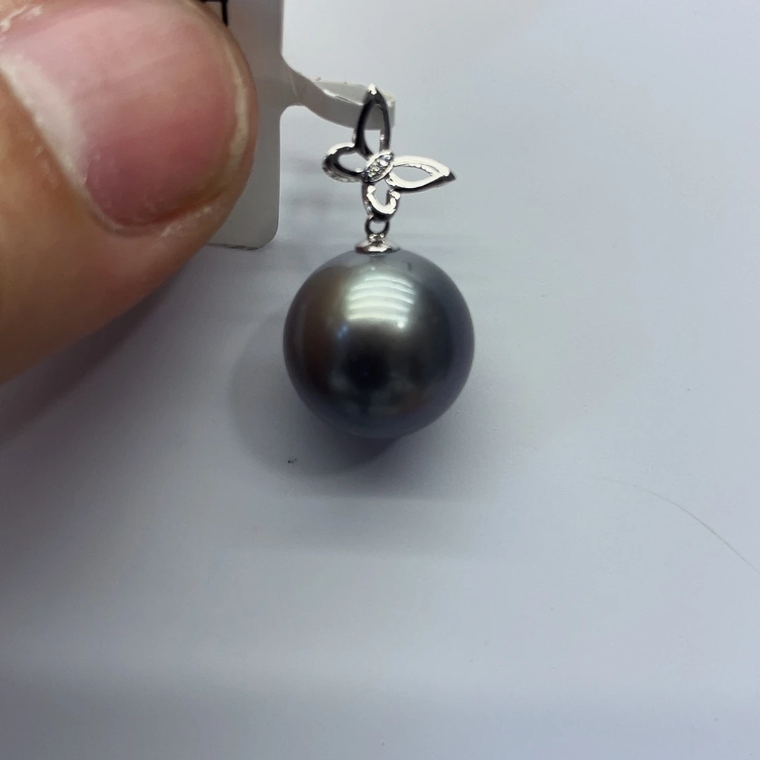 海水珍珠18K金镶嵌颈饰