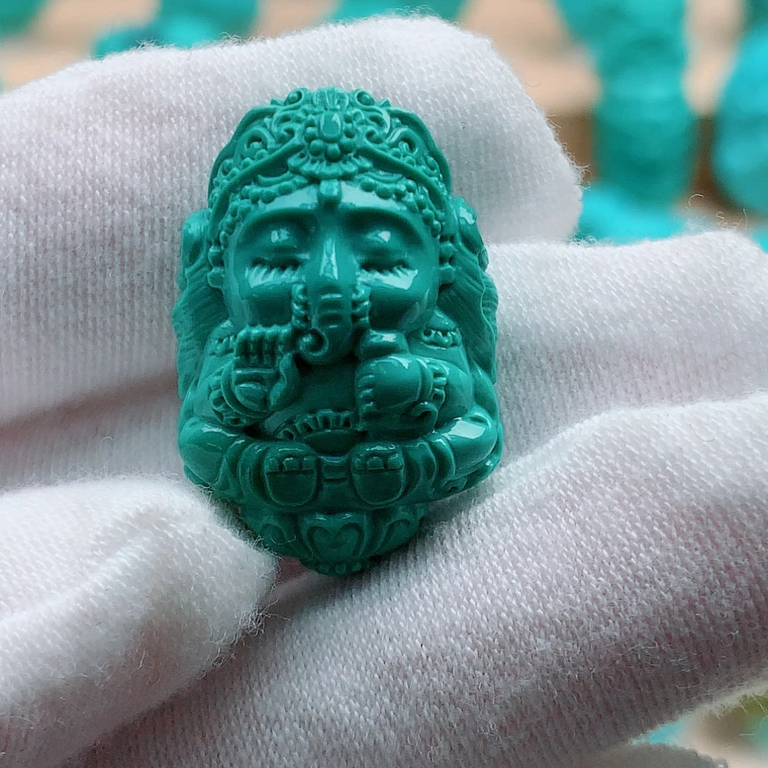 绿松石未镶嵌配饰