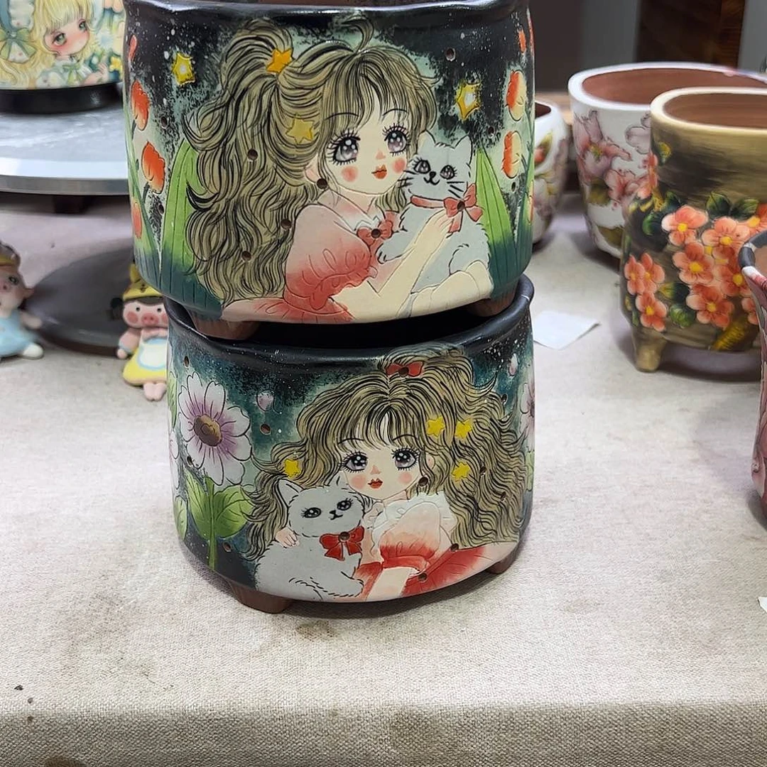 不***孩景德镇炫彩手绘景德镇炫彩手绘