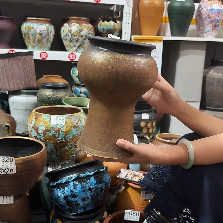 金色蘑菇盆207高25口径15