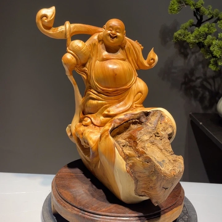 柏木（崖柏）崖柏雕刻工艺摆件