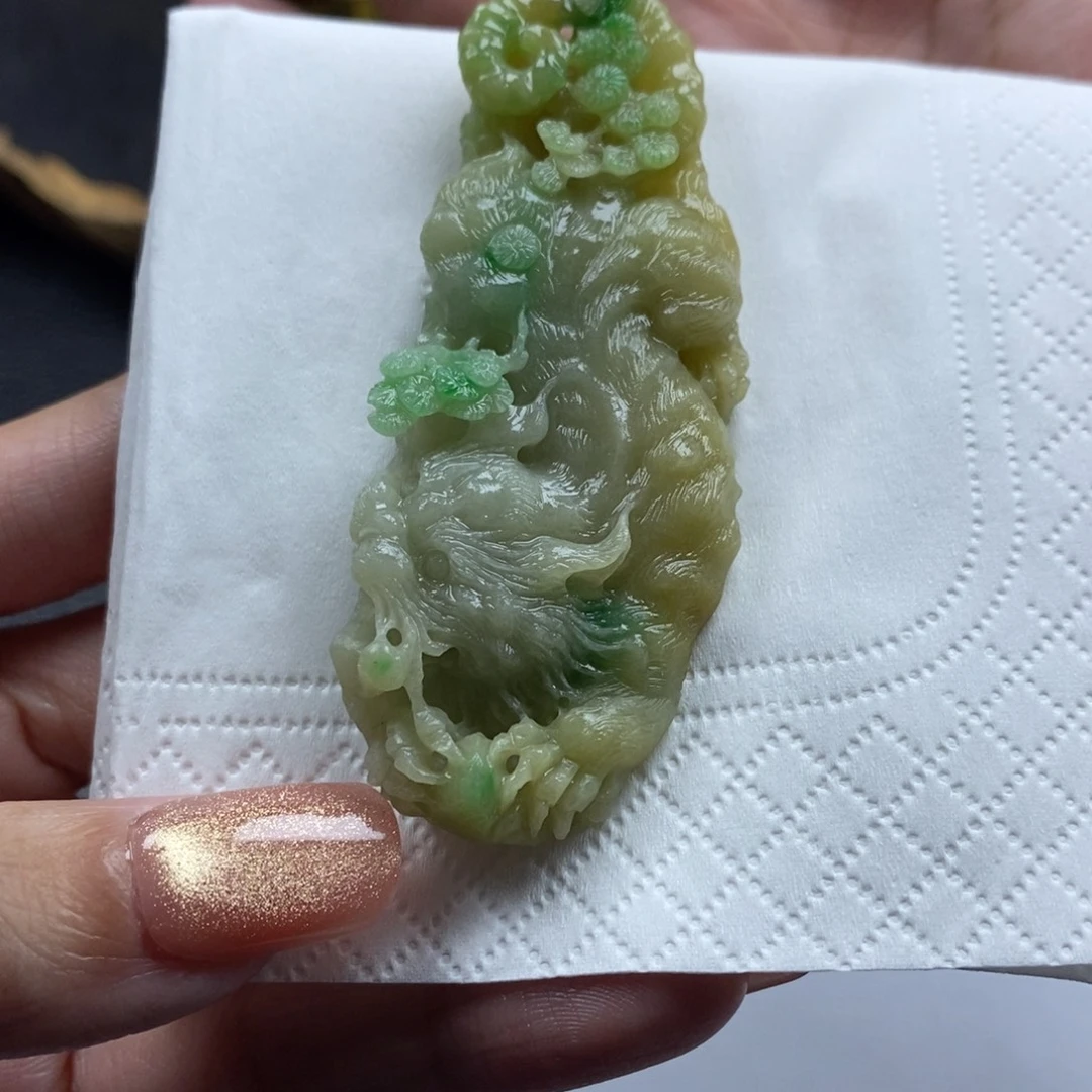 D***点未镶嵌定制翡翠虎