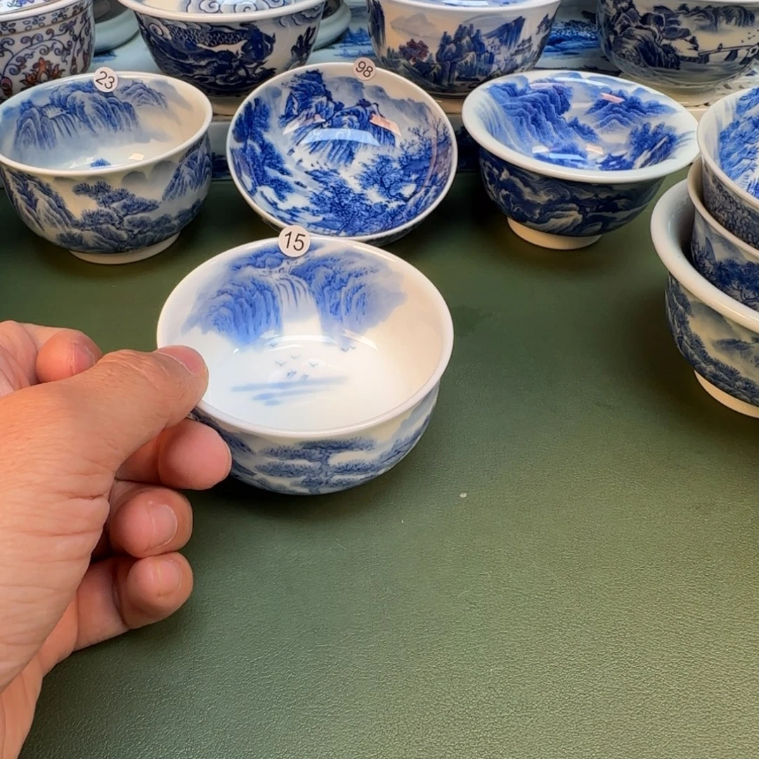 纯手工纯手绘茶具石头15