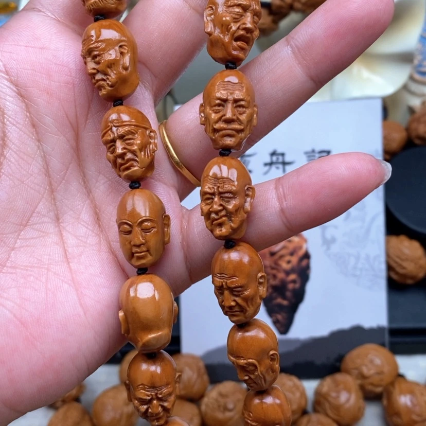 【闪购商品】橄榄核手串橄榄手工雕刻工艺
