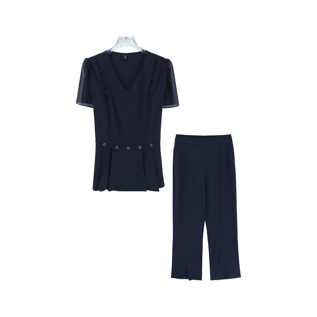 X26371洋气高端气质两件套