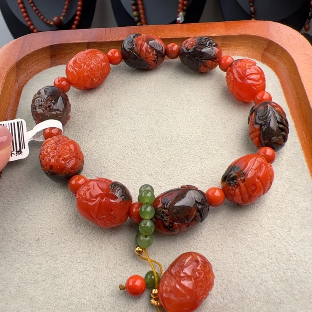 南红玛瑙未镶嵌（保山阿东寨山水11-12）