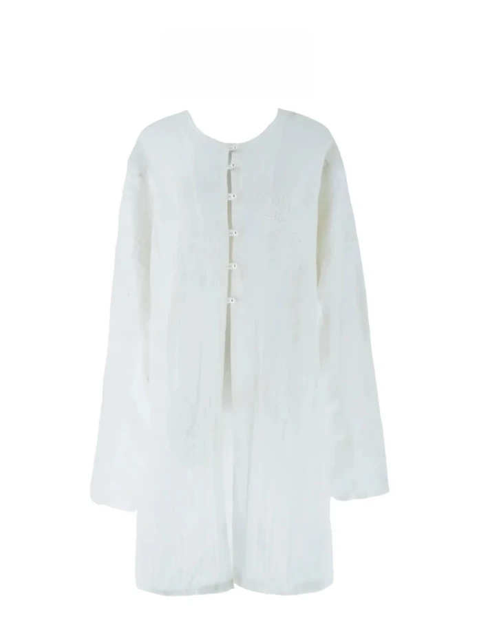 226【高定】国风新中式雪花刺绣上衣0162