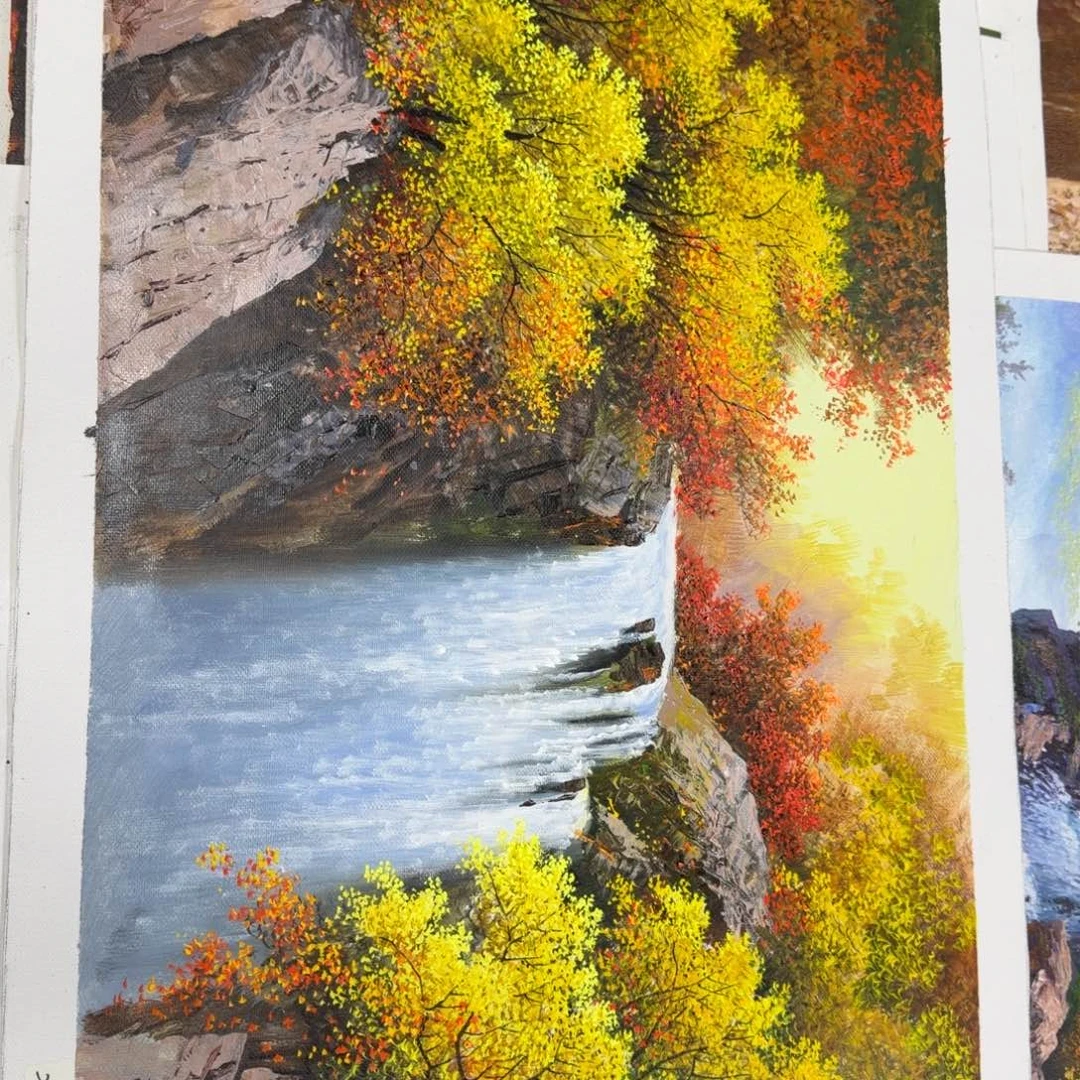 油画我的小可爱小可爱们