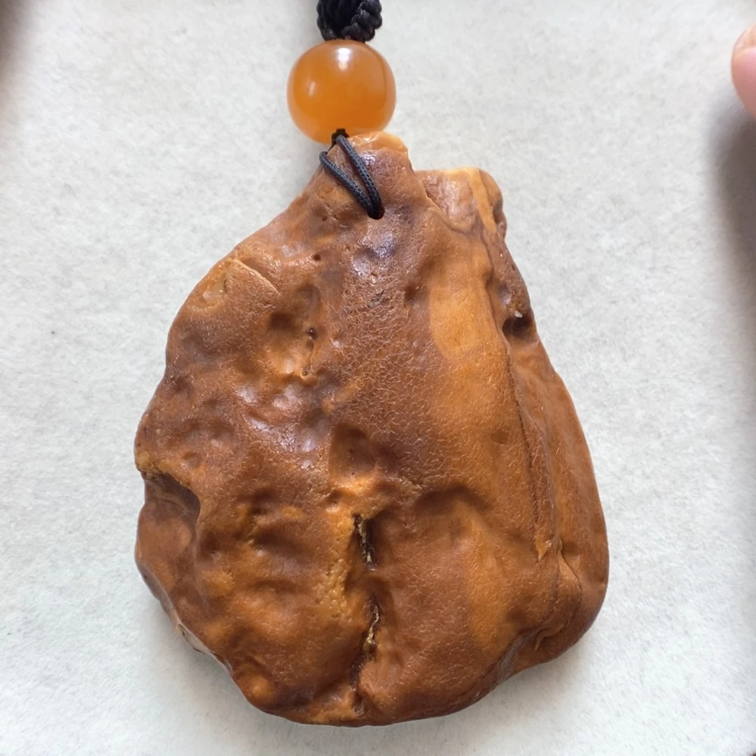 蜜蜡项链未镶嵌吊坠