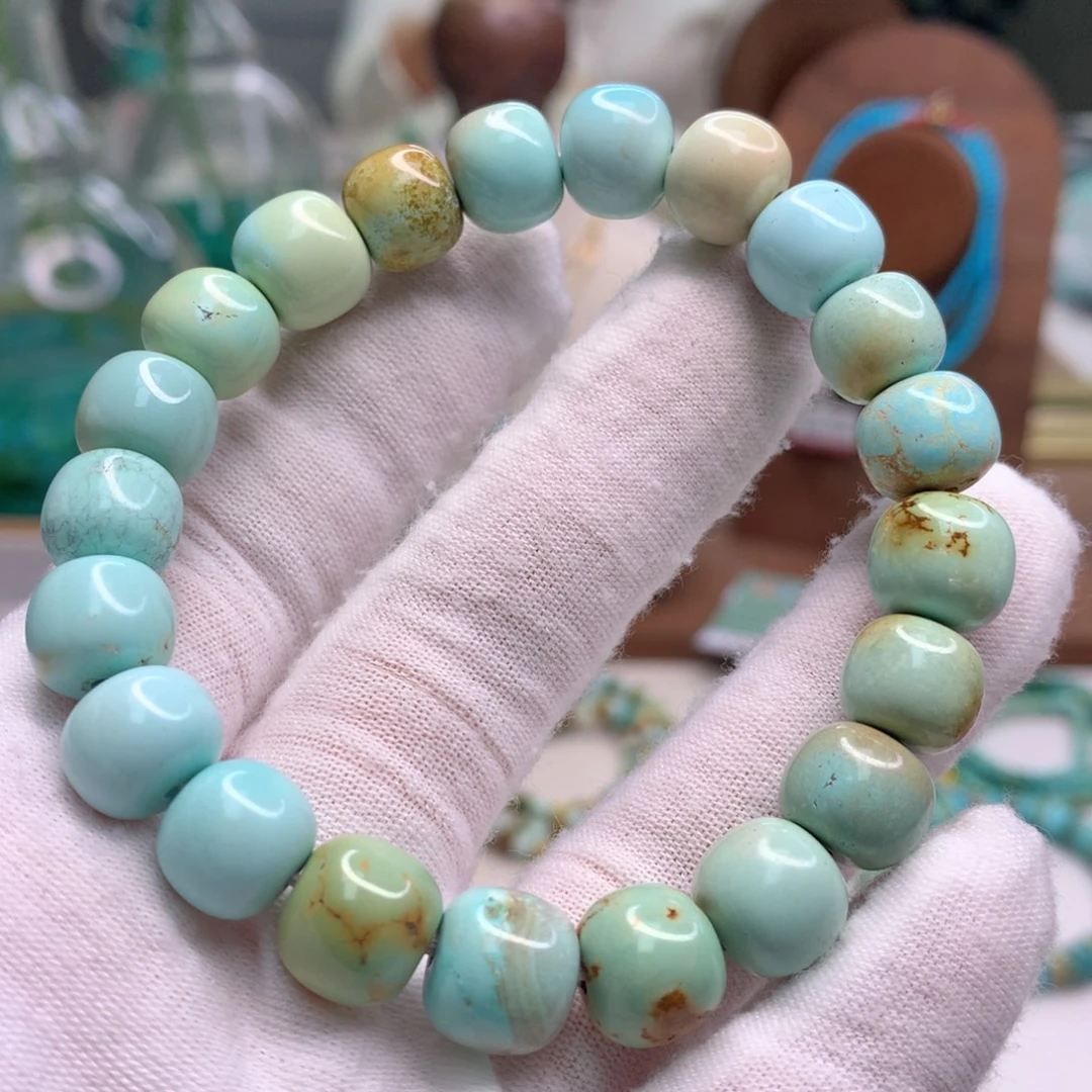 芭***乐绿松石未镶嵌配饰