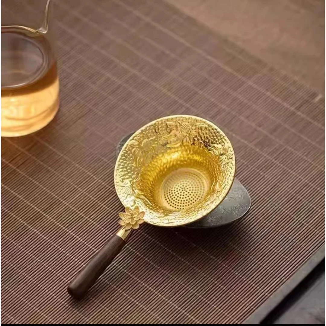 莲花金茶漏木把@H16