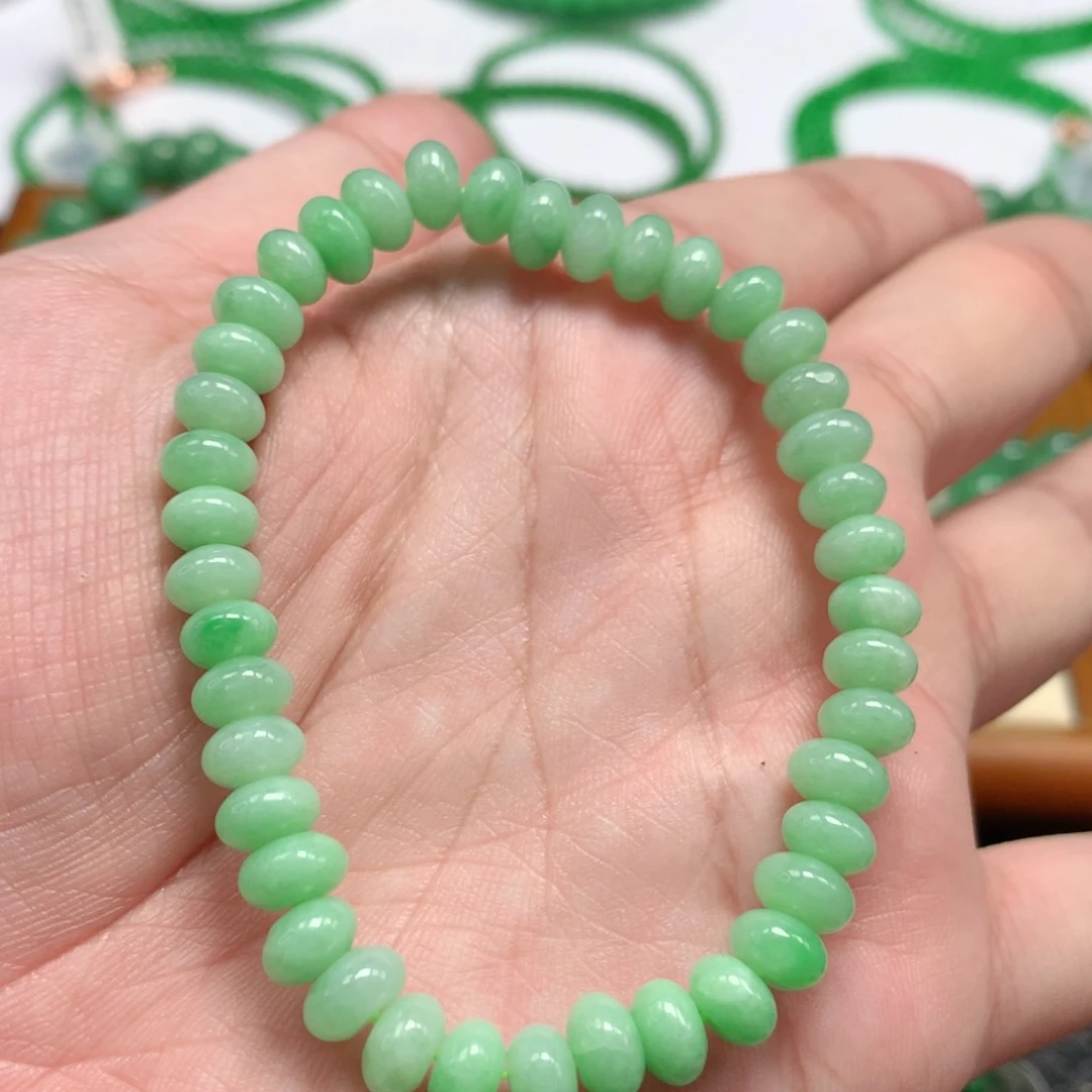 未镶嵌手链翡翠翡翠