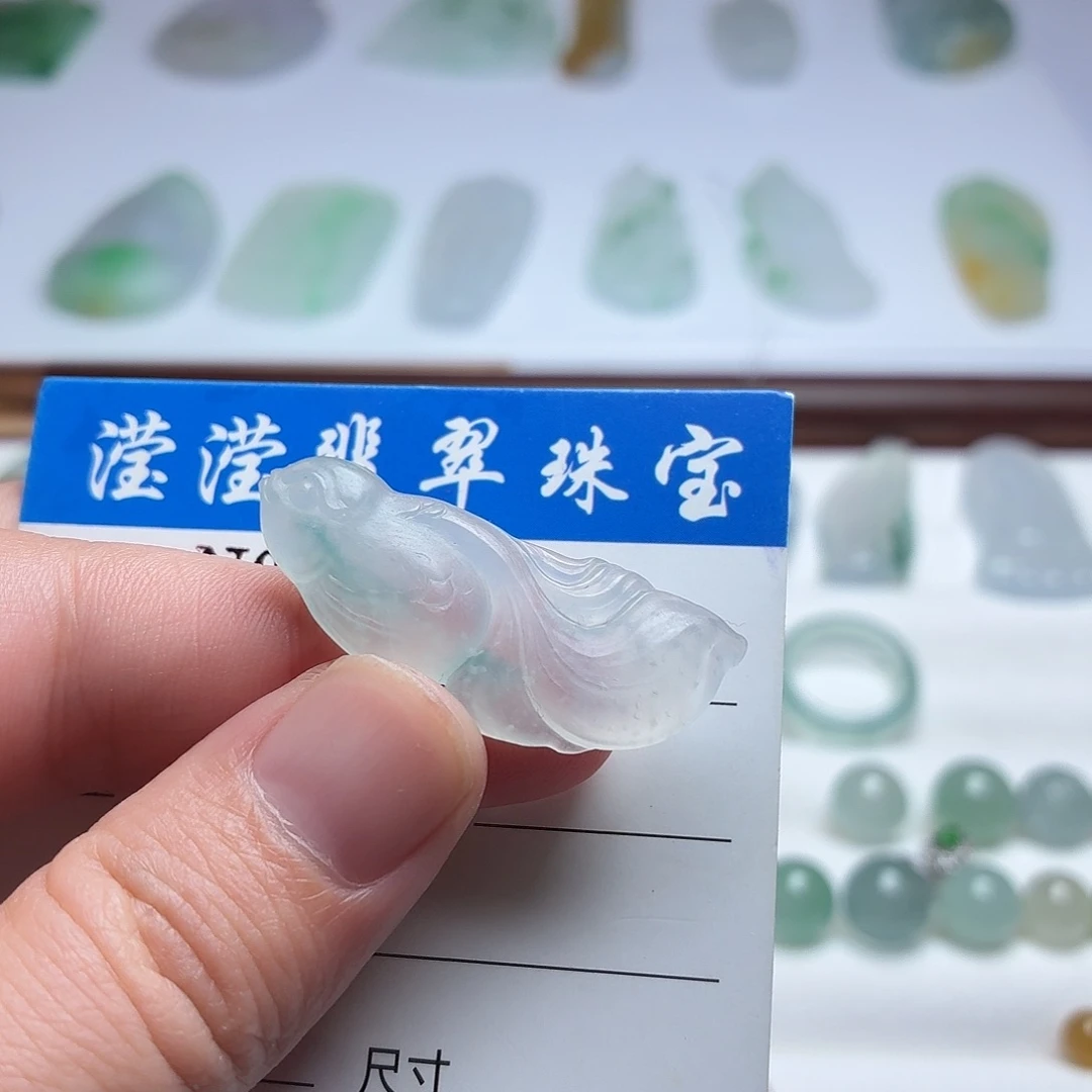 翡翠未镶嵌颈饰缅甸天然A货翡翠