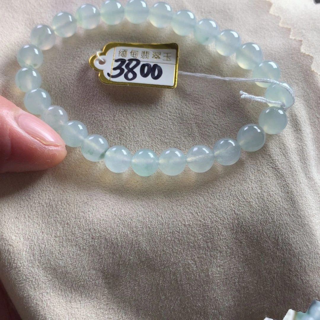 定制翡翠未镶嵌卡7.5 26颗