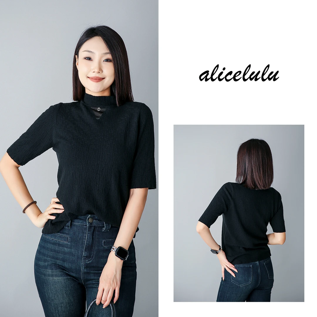 1ALICE 秋日思绪毛衣 小心机 柔滑百搭 S2139313T