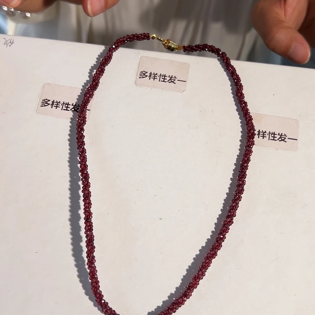 水晶手链未镶嵌多样性发一