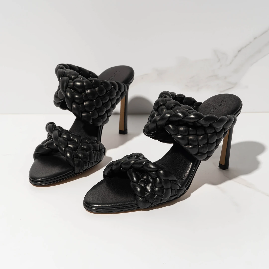 全新未使用/Bottega Veneta Curve sandal凉鞋/BVGS00066
