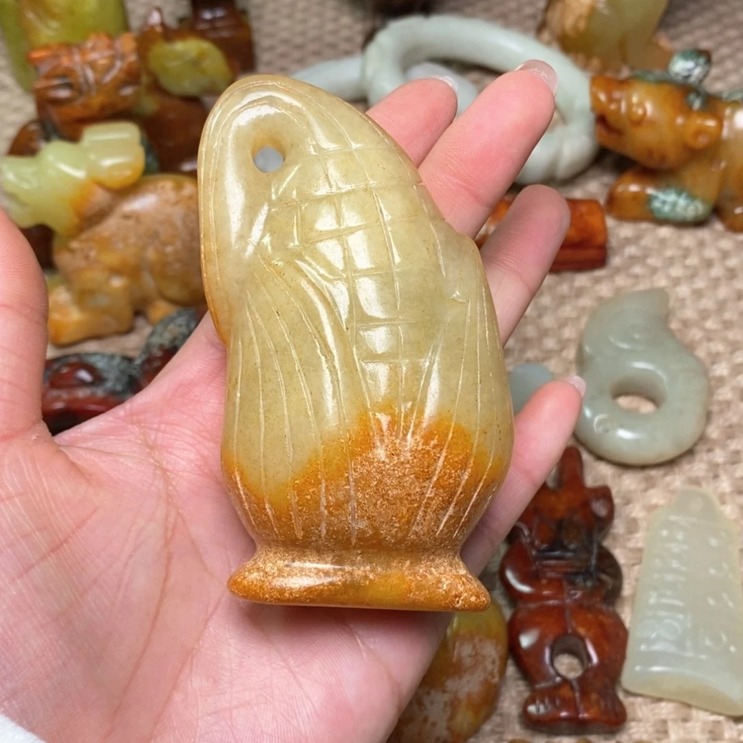 白玉菩提吊坠白玉菩提白玉菩提摆件