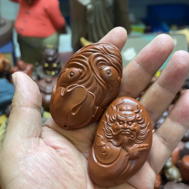 紫砂茶宠紫砂瑕疵