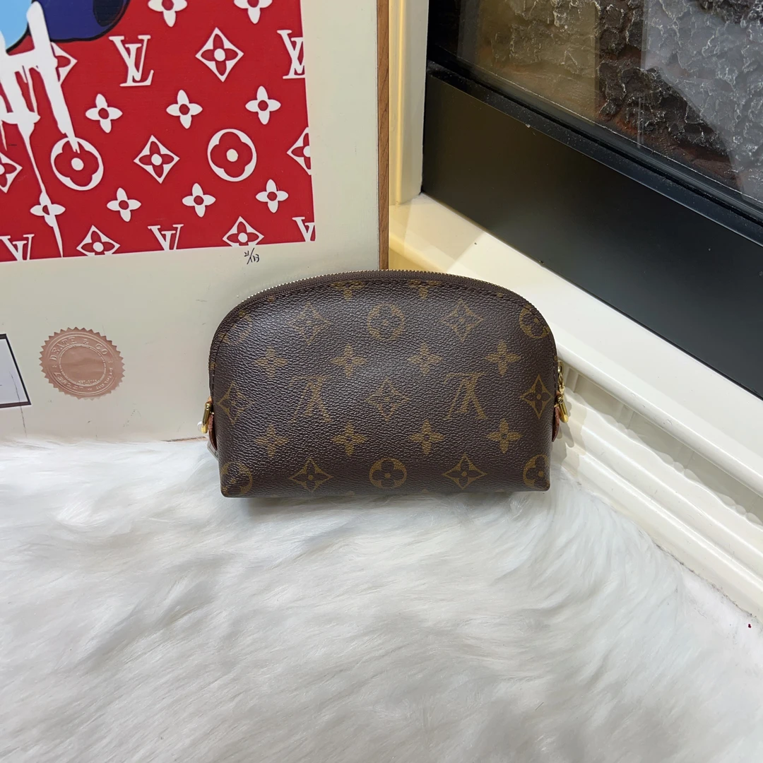95新 LouisVuitton/路易威登 lv老花贝壳包20年a7051