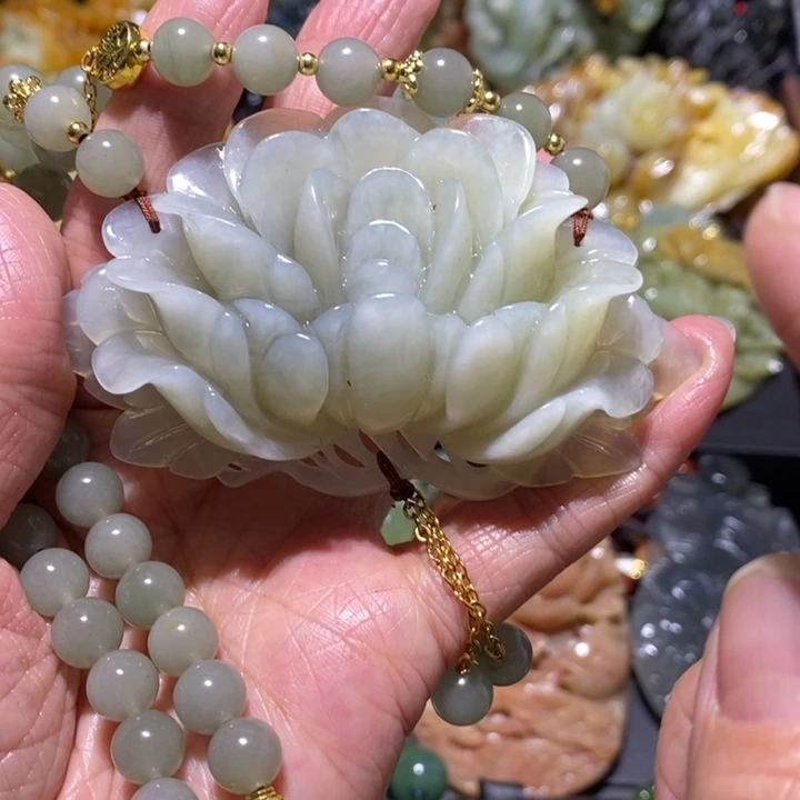 岫玉岫玉吊坠未镶嵌