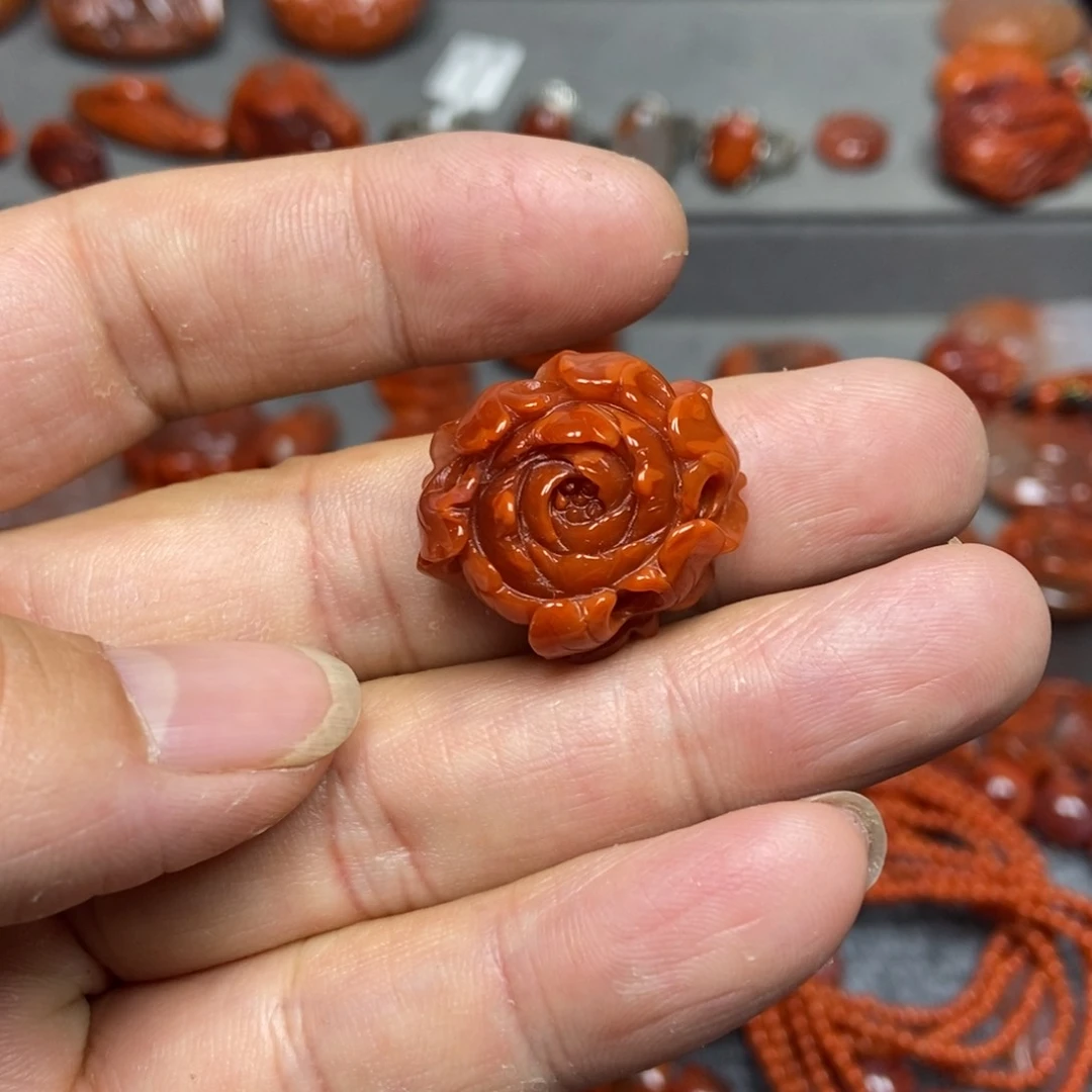 【闪购商品】南红玛瑙吊坠(不含链)未镶嵌