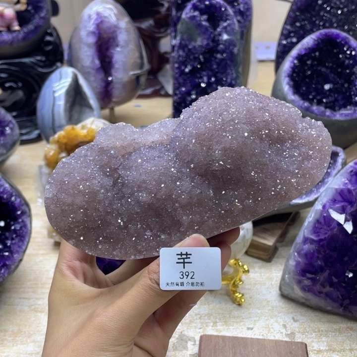 未镶嵌珠宝半成品紫晶